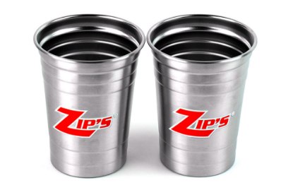 Picture of Zip's 16 Oz. Stainless Steel Cups